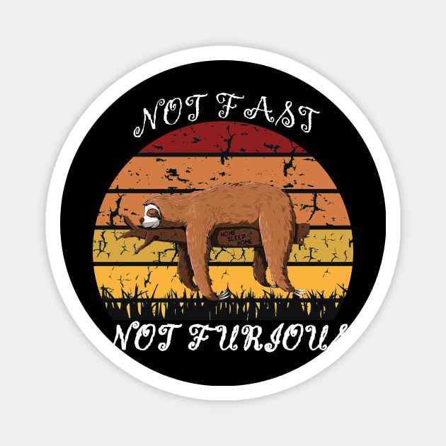 NOT FAST SLOTH Magnet by OMARMAH